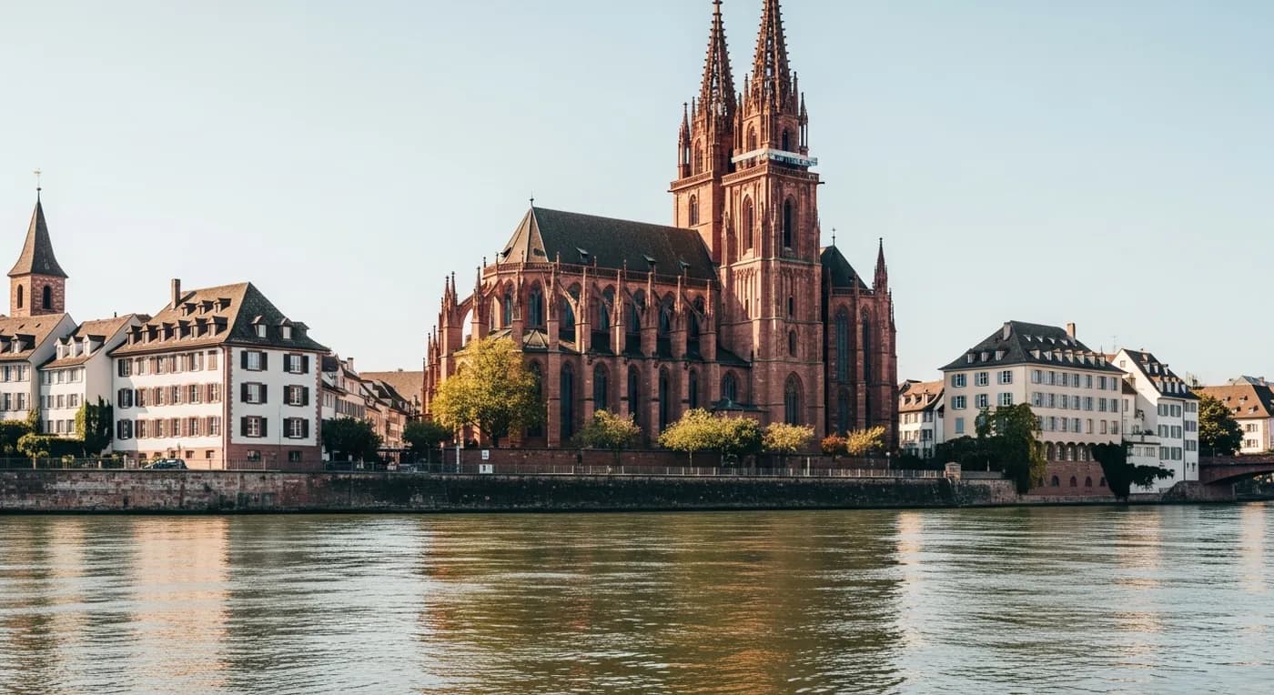Stadtansicht von Basel