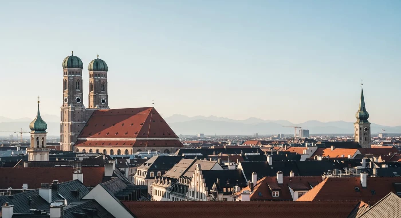 Stadtansicht von München
